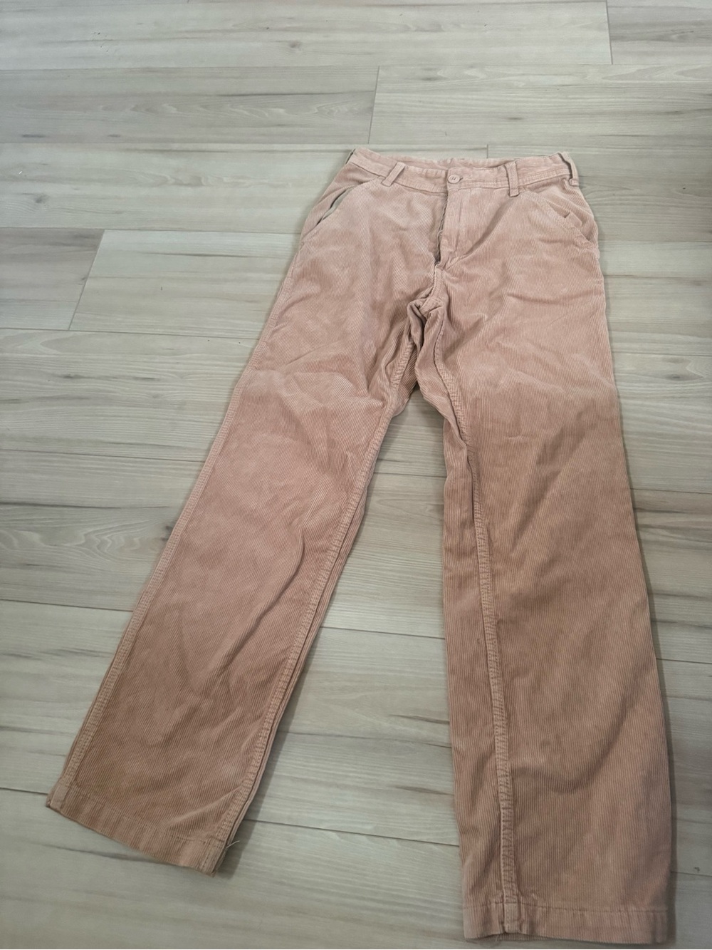 Corduroy Pants in Dusty Pink